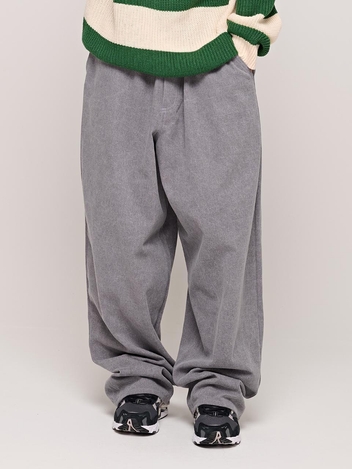 CB PIG BIO WIDE PANTS (GRAY)