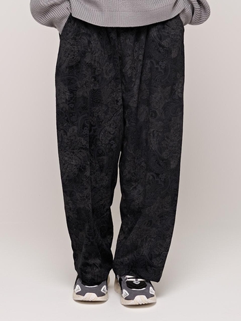 CB CORDUROY WIDE PANTS (BLACK)