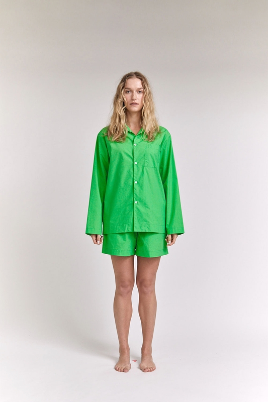 [Hanssem] 100% Cotton Pajamas for Unisex (Green)