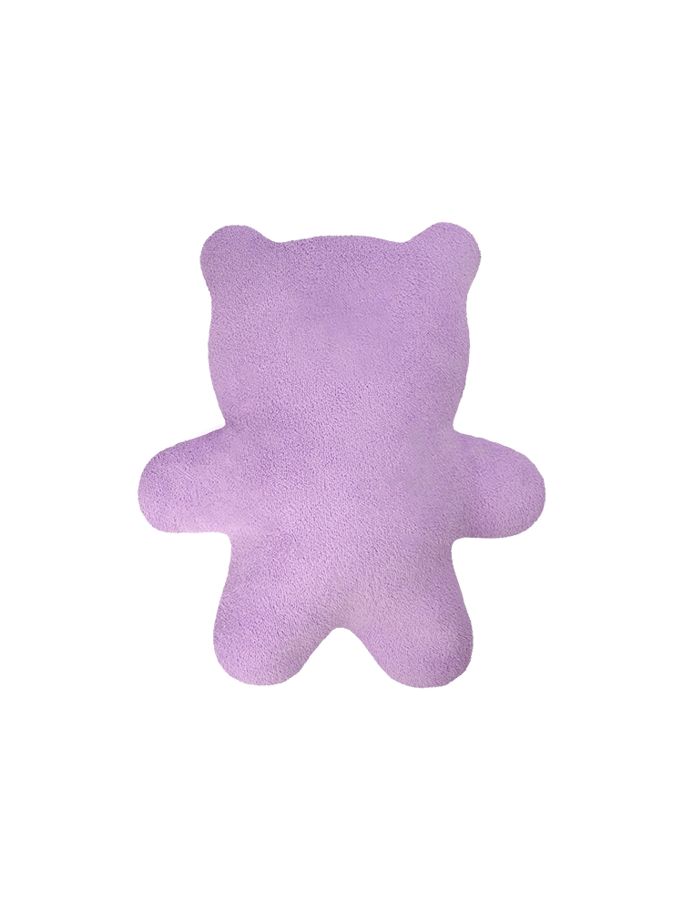 JELLY BEAR CUSHION GRAPE