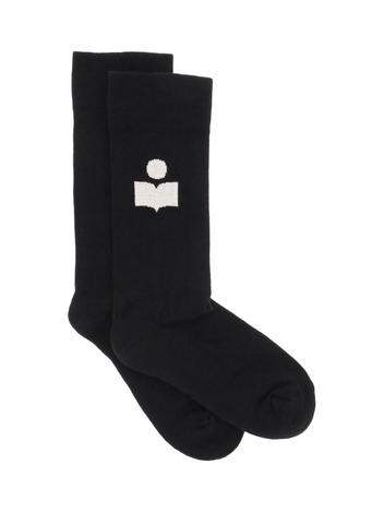 이자벨마랑 Isabel marant logoed socks CT001JFA A1C11A