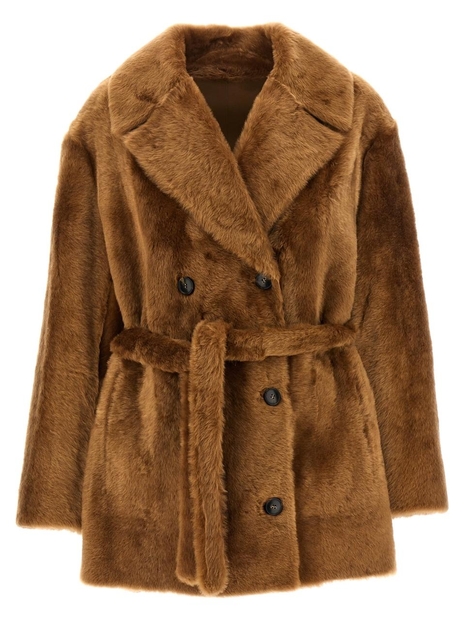 이브살로몬 Lacon Lamb fur coat 24W24WYM60881MERLA2049