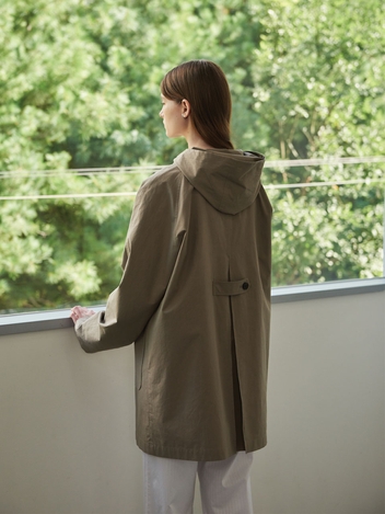 [10/17 예약배송] Pocket Hood coat (Khaki Beige)