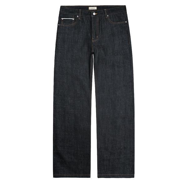 085 Raw Selvedge denim Jeans (Indigo Blue)