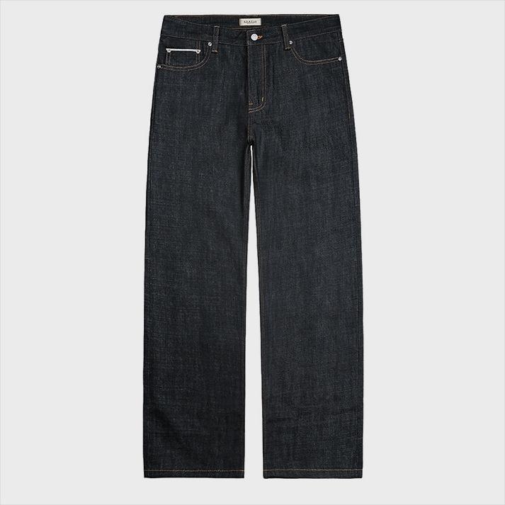 085 Raw Selvedge denim Jeans (Indigo Blue)