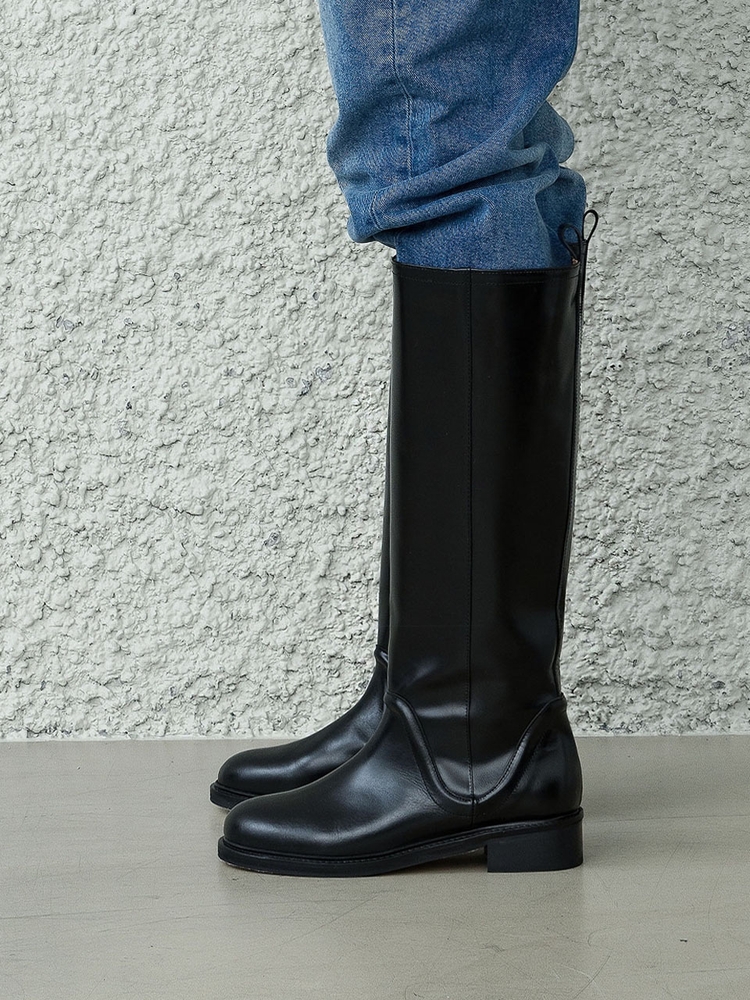 SELMA LONG BOOTS_BLACK/RSF06BK