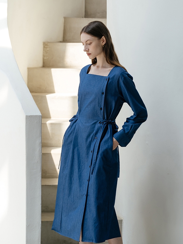 Dina Denim Dress