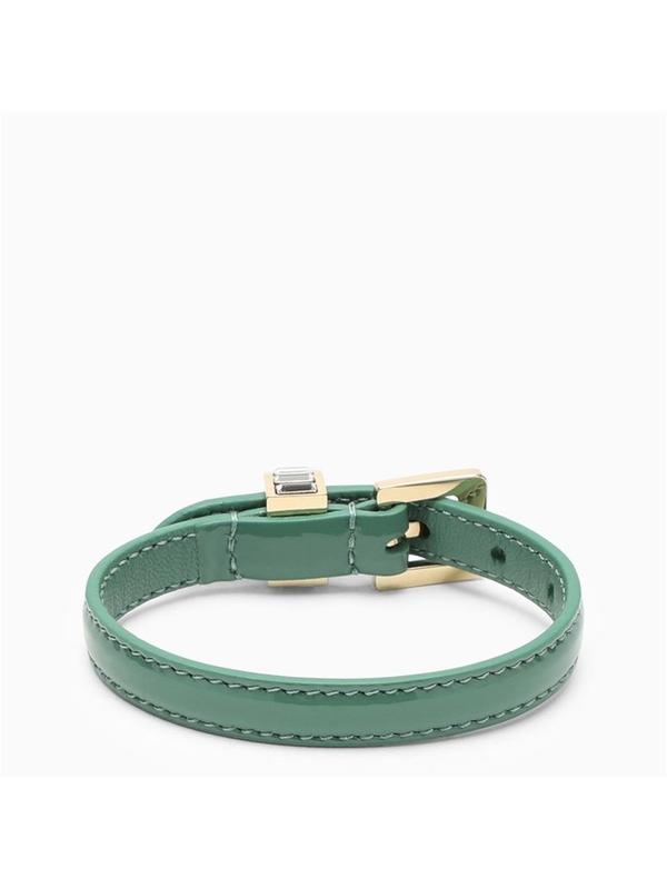 미우미우 Miu Miu Sage leather bracelet 5IB4722F9G