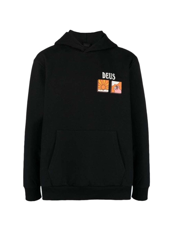 데우스 엑스 마키나 Sweatshirt Deus DMF238962  BLACK