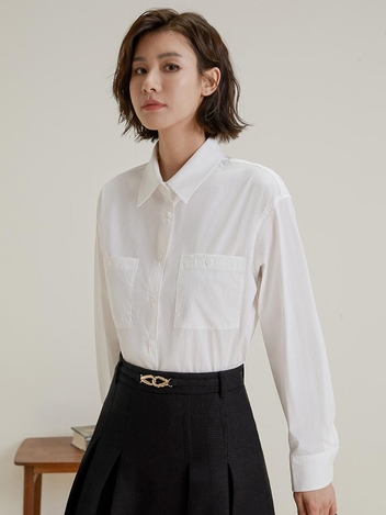 [10/6 예약배송] LS _Casual long-sleeved shirt