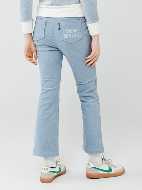 CORDUROY BOOTSCUT 코듀로이 웜기모 부츠컷 골프팬츠_L.BLUE