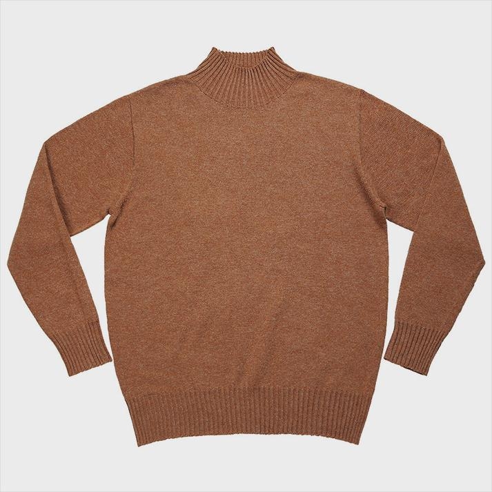 Whole Garment Mock-neck (Orange)