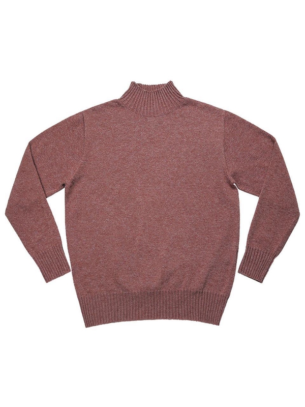 Whole Garment Mock-neck (Red)