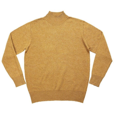 Whole Garment Mock-neck (Mustard)