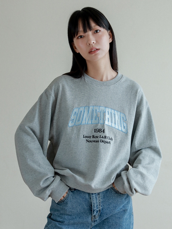 Lossy Something Sweatshirt_gray