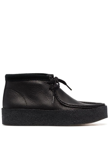 클락스 Clarks Boots Black 26163169WALLABEECUPBTBLACK