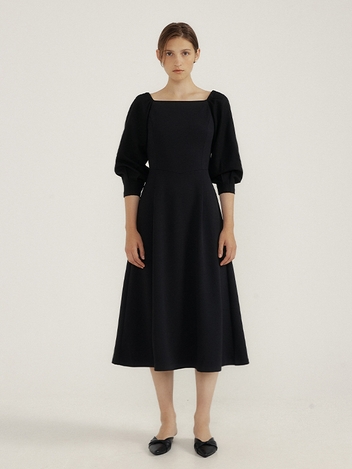 Princess Square One Piece (black)