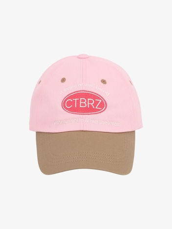 CTBRZ 배색 볼캡_PINK