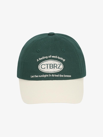 CTBRZ 배색 볼캡_GREEN
