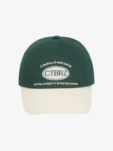 CTBRZ 배색 볼캡_GREEN