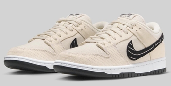 Albino & Preto × Nike SB Dunk Low Pro QS 나이키 x 알비노 앤 프레토 SB 덩크 로우 FD2627-200 파슬 블랙