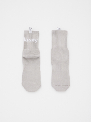 Knit Socks - Heather Grey
