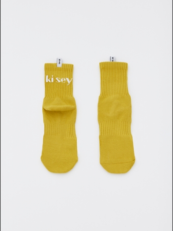 Knit Socks - Mustard Yellow
