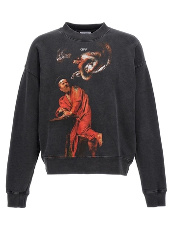오프 화이트 S.Matthew Skate Sweatshirt Multicolor OMBA054F23FLE01310841084