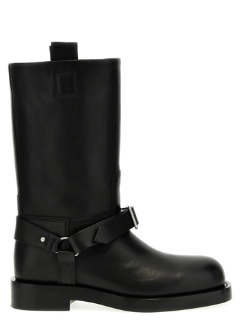 버버리 Saddle Low boots 8074375BLACK