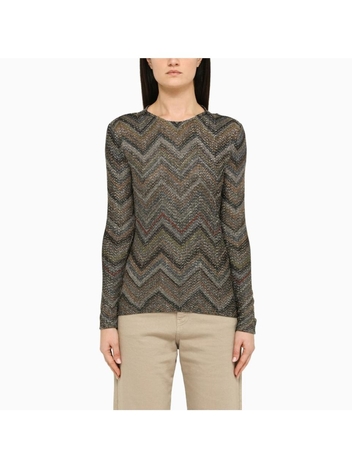 미쏘니 Missoni Multicoloured lurex knit top DS22WN2PBC002L