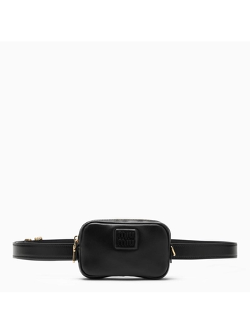 미우미우 Miu Miu Black belt with pouch 5CC5682F8K