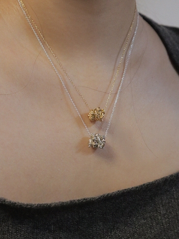 Coil Ring Necklace