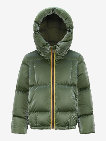 까웨(KWAY) 키즈 에손 브릭 퀼팅 다운 패딩 Y234EFDA48