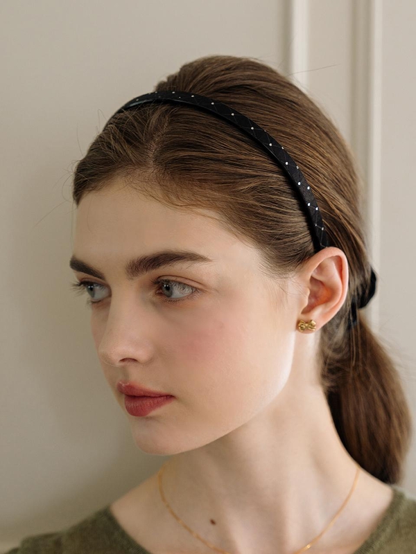 HFS022 Glitter slim hairband