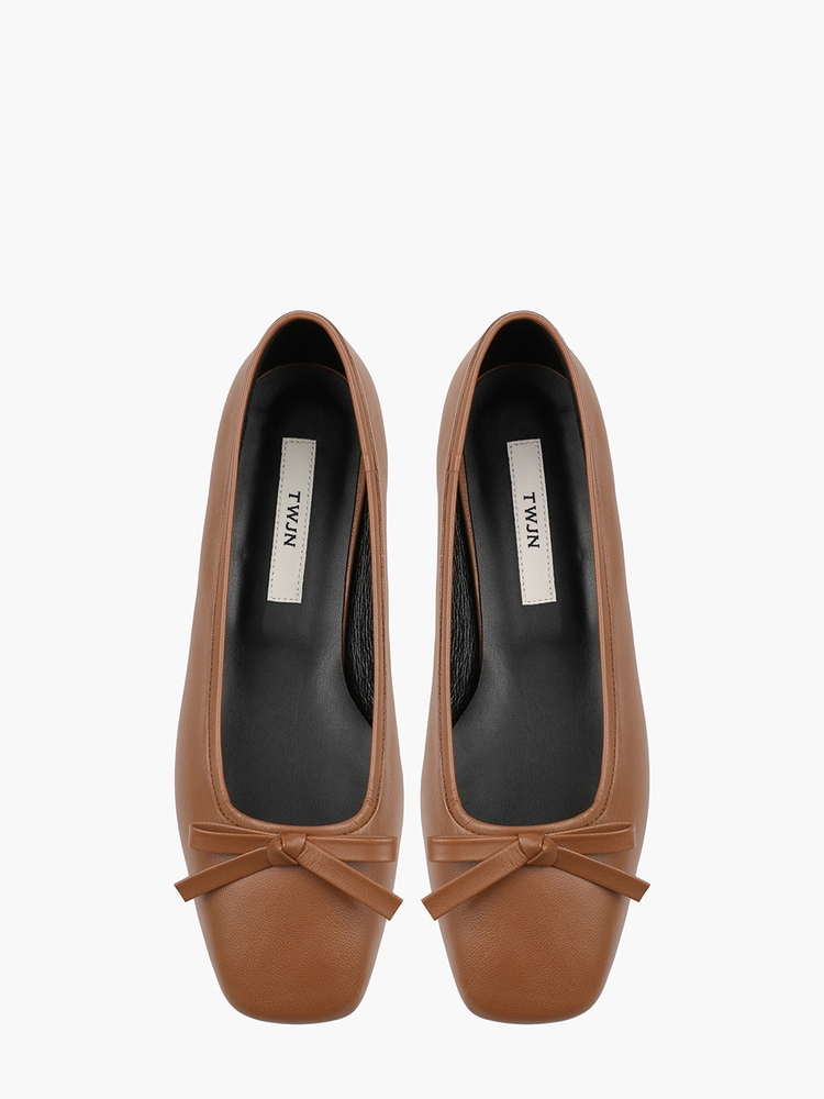  Ribbon Soft Flat - Milk Brown