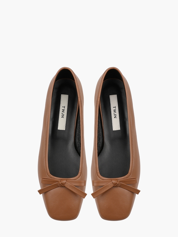  Ribbon Soft Flat - Milk Brown