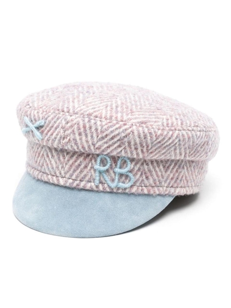 루슬란바킨스키 RUSLAN BAGINSKIY Hats Grey KPCWPASUYOWRBBAKERBOYLIGHTPINK/SKYGREY