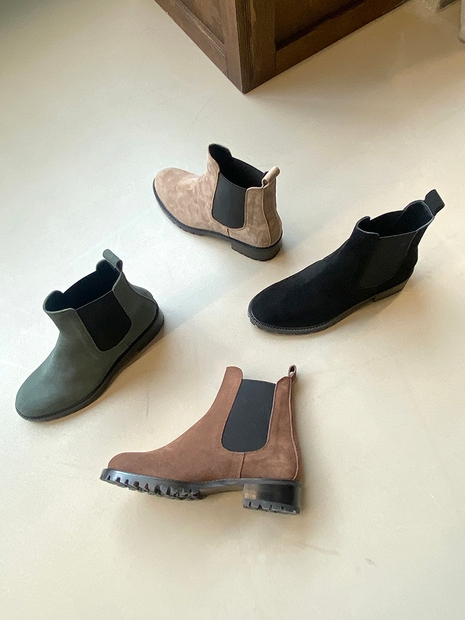 Platform Chelsea Boots_4 colours