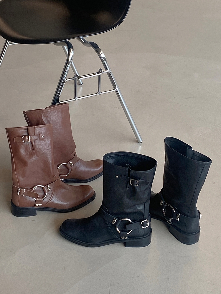 Biker Ankle Boots