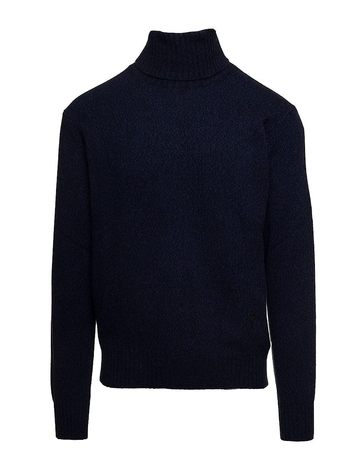 아미 AMI 캐시미어 터틀넥 니트 HKS427 005 Dark Blue