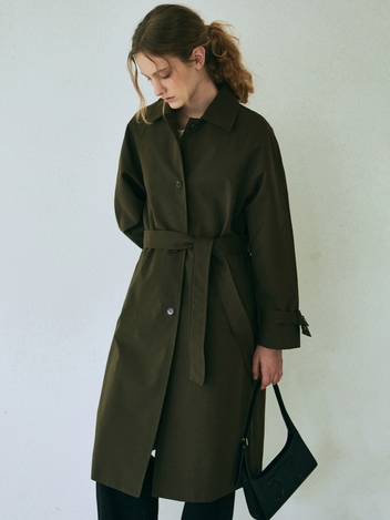 CLASSIC MOOD TRENCH COAT_KHAKI BROWN