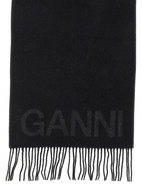 가니 SCARF WITH LOGO A3905_099