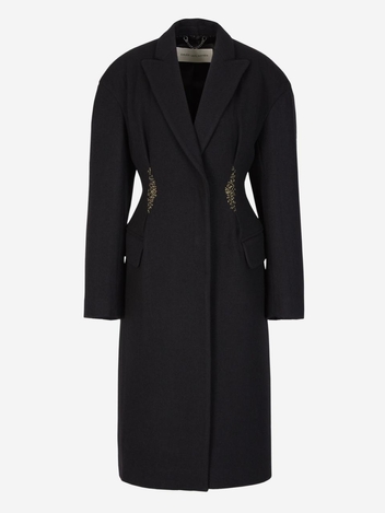 드리스반노튼 Wool Coat 232-010207-7255HEAVY FELT WOOL