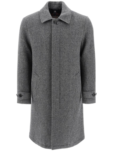 바라쿠타 Baracuta paul car coat in herringbone wool BRCPS0971UT2715
