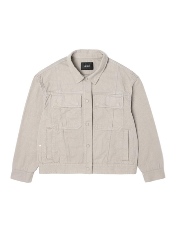 23 FW 남여공용 컬러데님 베이직 트러커 (BEIGE)