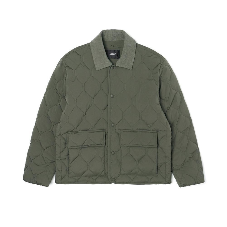 23 FW 남여공용 경량 웰론 점퍼 (DK-KHAKI)