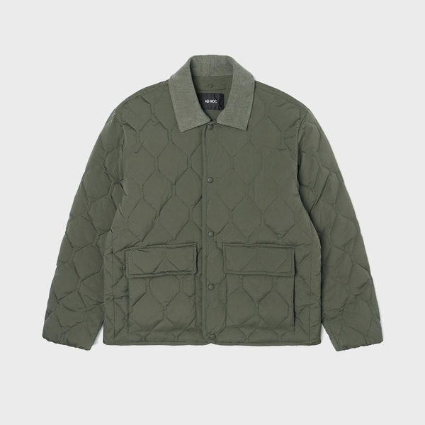 23 FW 남여공용 경량 웰론 점퍼 (DK-KHAKI)