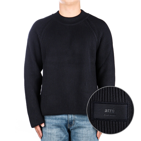 [아미] 23FW (HKS024 KN0031 430) 남성 니트