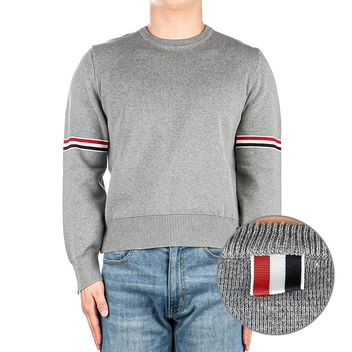 [톰브라운] 23FW (MKA326A Y3001 055) 남성 밀라노 슬리브 니트