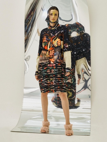 Garden Neopreme Dress